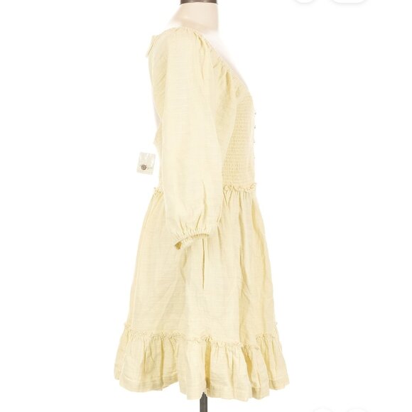 ✨ FREE PEOPLE ✨ Endless Summer Picnic Smocked Mini Dress - Picture 4 of 5